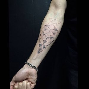 фото тату геометрия от 11.04.2018 №127 - tattoo geometry - tattoo-photo.ru