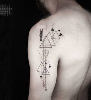 фото тату геометрия от 11.04.2018 №129 — tattoo geometry — tattoo-photo.ru