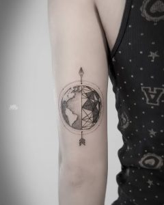фото тату геометрия от 11.04.2018 №130 - tattoo geometry - tattoo-photo.ru