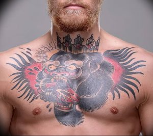 фото тату горилла от 27.03.2018 №084 - gorilla tattoo - tattoo-photo.ru