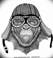 фото тату горилла от 27.03.2018 №119 — gorilla tattoo — tattoo-photo.ru