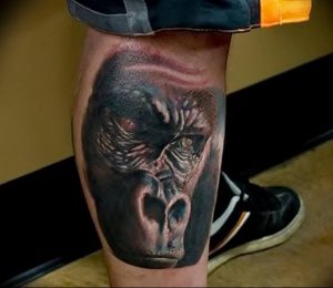 фото тату горилла от 27.03.2018 №122 - gorilla tattoo - tattoo-photo.ru