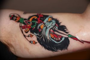 фото тату горилла от 27.03.2018 №155 - gorilla tattoo - tattoo-photo.ru