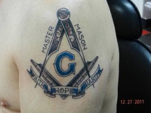 фото тату масонов от 11.04.2018 №002 - Masonic tattoo - tattoo-photo.ru