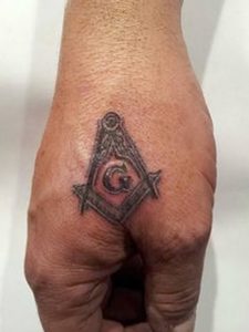 фото тату масонов от 11.04.2018 №045 - Masonic tattoo - tattoo-photo.ru