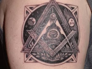 фото тату масонов от 11.04.2018 №052 - Masonic tattoo - tattoo-photo.ru