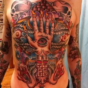 фото тату масонов от 11.04.2018 №061 - Masonic tattoo - tattoo-photo.ru