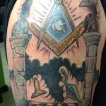 фото тату масонов от 11.04.2018 №065 - Masonic tattoo - tattoo-photo.ru