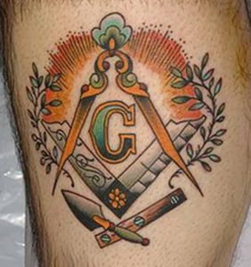 фото тату масонов от 11.04.2018 №066 - Masonic tattoo - tattoo-photo.ru