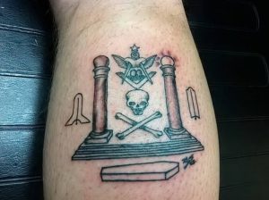 фото тату масонов от 11.04.2018 №072 - Masonic tattoo - tattoo-photo.ru
