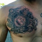 фото тату масонов от 11.04.2018 №078 - Masonic tattoo - tattoo-photo.ru
