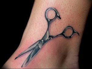 фото тату ножницы от 27.03.2018 №001 - tattoo scissors - tattoo-photo.ru