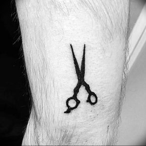 фото тату ножницы от 27.03.2018 №037 - tattoo scissors - tattoo-photo.ru