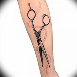 фото тату ножницы от 27.03.2018 №057 - tattoo scissors - tattoo-photo.ru