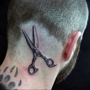 фото тату ножницы от 27.03.2018 №066 - tattoo scissors - tattoo-photo.ru