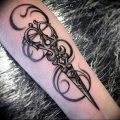 фото тату ножницы от 27.03.2018 №069 - tattoo scissors - tattoo-photo.ru
