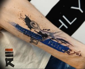фото тату ножницы от 27.03.2018 №081 - tattoo scissors - tattoo-photo.ru