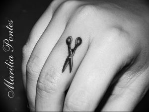 фото тату ножницы от 27.03.2018 №086 - tattoo scissors - tattoo-photo.ru