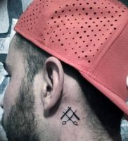 фото тату ножницы от 27.03.2018 №091 — tattoo scissors — tattoo-photo.ru