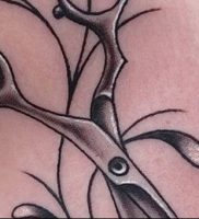 фото тату ножницы от 27.03.2018 №105 — tattoo scissors — tattoo-photo.ru
