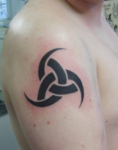 фото тату рога от 08.04.2018 №008 - tattoo horn - tattoo-photo.ru