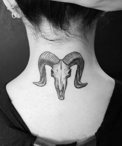 фото тату рога от 08.04.2018 №010 - tattoo horn - tattoo-photo.ru