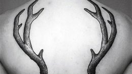 фото тату рога от 08.04.2018 №029 - tattoo horn - tattoo-photo.ru