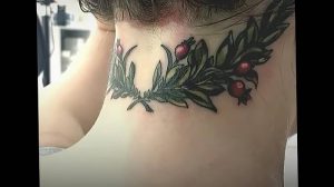 фото тату шиповник от 13.04.2018 №014 - Tattoo rosehip - tattoo-photo.ru