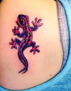 фото тату ящерица от 11.04.2018 №044 - tattoo lizard - tattoo-photo.ru