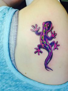 фото тату ящерица от 11.04.2018 №053 - tattoo lizard - tattoo-photo.ru