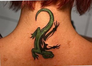 фото тату ящерица от 11.04.2018 №062 - tattoo lizard - tattoo-photo.ru