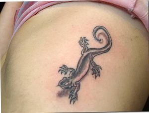 фото тату ящерица от 11.04.2018 №115 - tattoo lizard - tattoo-photo.ru