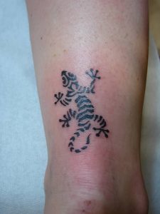 фото тату ящерица от 11.04.2018 №116 - tattoo lizard - tattoo-photo.ru