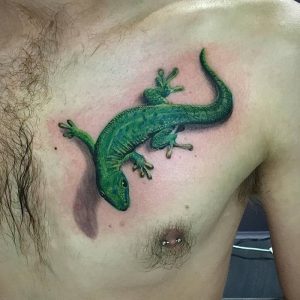 фото тату ящерица от 11.04.2018 №119 - tattoo lizard - tattoo-photo.ru