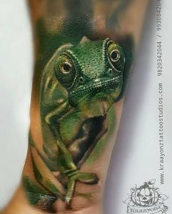 фото тату ящерица от 11.04.2018 №120 - tattoo lizard - tattoo-photo.ru