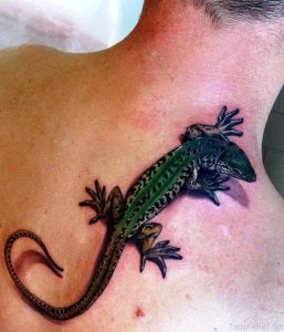 фото тату ящерица от 11.04.2018 №125 - tattoo lizard - tattoo-photo.ru