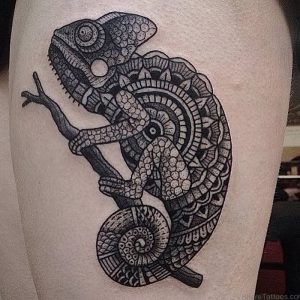 фото тату ящерица от 11.04.2018 №129 - tattoo lizard - tattoo-photo.ru
