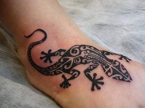 фото тату ящерица от 11.04.2018 №130 - tattoo lizard - tattoo-photo.ru