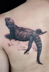 фото тату ящерица от 11.04.2018 №140 - tattoo lizard - tattoo-photo.ru