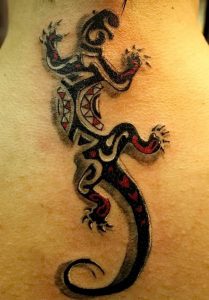 фото тату ящерица от 11.04.2018 №150 - tattoo lizard - tattoo-photo.ru