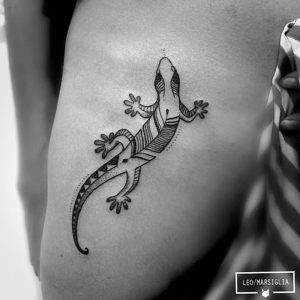 фото тату ящерица от 11.04.2018 №161 - tattoo lizard - tattoo-photo.ru