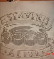 фото тату кастет от 11.04.2018 №003 — tattoo brass knuckles — tattoo-photo.ru