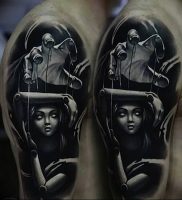 фото тату марионетка с нитками от 26.04.2018 №015 — tattoo puppet with — tattoo-photo.ru