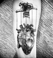 фото тату марионетка с нитками от 26.04.2018 №017 — tattoo puppet with — tattoo-photo.ru