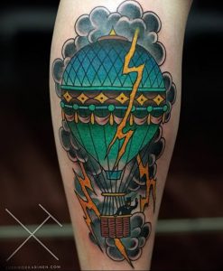 фото тату молния от 26.04.2018 №018 - lightning tattoo - tattoo-photo.ru