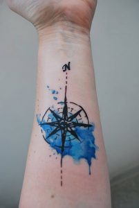 фото тату океан от 06.04.2018 №009 - tattoo ocean - tattoo-photo.ru