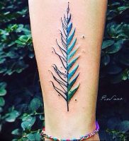 фото тату папоротник от 27.04.2018 №097 — tattoo fern — tattoo-photo.ru