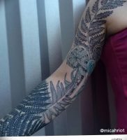фото тату папоротник от 27.04.2018 №099 — tattoo fern — tattoo-photo.ru 36354346