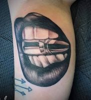 фото тату пуля от 06.04.2018 №015 — bullet tattoo — tattoo-photo.ru