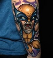 фото тату росомаха от 27.04.2018 №028 — Wolverine tattoo — tattoo-photo.ru
